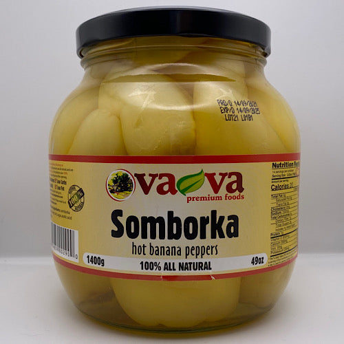 Vava Somborka ljute banane paprike 1400GR