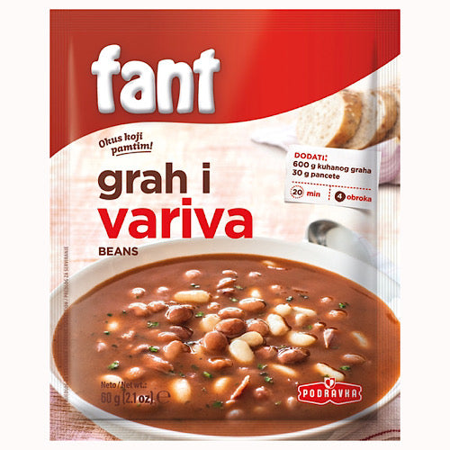 Podravka Fant Seasoning Mix for Beans 60GR