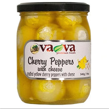 Explore the culinary possibilities of this offering of Vava. This mouthwatering recipe of yellow cherry peppers with cheese will make extra savoury meals with a creamy texture. Use it as the toppings on your favourite pizza or cook different recipes with it to add flavour to your meals.  Vava Yellow Cherry Peppers With Cheese is full of essential nutrients. Order it today and prepare heartwarming recipes for your guests.