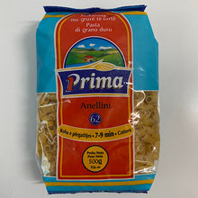 Experience delicious recipes made with Prima Anellini. Prepare mouthwatering delicacies for your guests. You can also cook it in a frying pan and serve it with meat, veggies and cheese. Prima Anellini is an excellent source of fiber and carbohydrates. Order soon and enjoy savory dishes with your family This premium quality pasta is delicious and can be served on specific occasions to your guests.