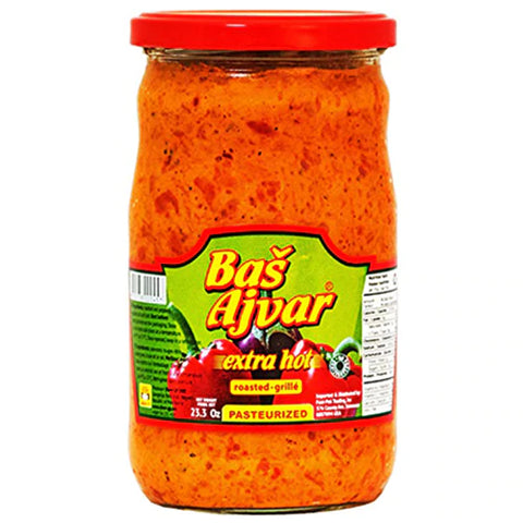 Bash Homemade EXTRA Hot Ajvar is a wonderful delight from the land of Macedonia. You can have this for your lunch, an easy on-the-go meal, especially useful for those who have busy schedules. Have this staple on its own or as a side dish recipe. A chemical-free, nutritious food that you have ever dreamed of. Order this EXTRA Hot Ajvar soon and enjoy it with your family and friends.