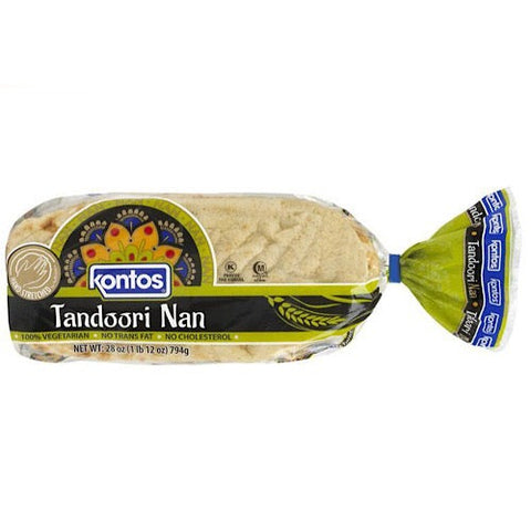 Try different recipes with Kontos Tandoori Naan. You can make delicious pizzas and sandwiches with this soft and light naan bread. It is made in a traditional style with the best and fresh ingredients. Prepare delicious cuisine and amaze your friends with your culinary skills. Order this classic delight of Middle Eastern cuisine and enjoy it with your family and friends.