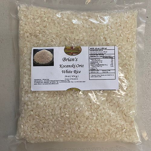 Brian's Macedonian Kocanski Rice 1LB