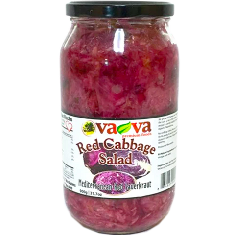 Relish this healthy and tasty combination of vegetables to make your day special. This mixed salad has several vital nutrients like vitamins, minerals, proteins and fibre. Try this on its own or beside a savoury meat recipe. Vava Red Cabbage Salad is prepared with 100% natural, fresh and high-quality fruits and vegetables. So, order this yummy cocktail salad and add some flavor to your regular meals.