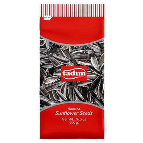 Looking for the perfect snack? Order Tadim Roasted & Salted Sunflower Seeds today. These sunflower seeds are roasted and salted for a delicious on the go snack. Tadim Roasted & Salted Sunflower Seeds have a salty nutty flavour. You can have it as your evening snacks and dont forget to share with you friends!