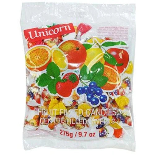 Kras Unicorn Fruit Filled Candy 275GR
