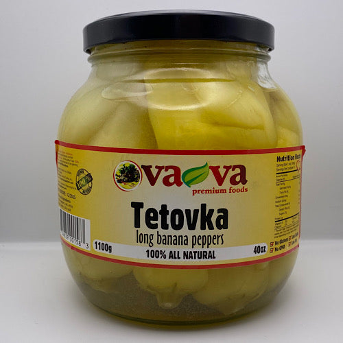Vava Tetovka Long Banana Peppers 1100GR