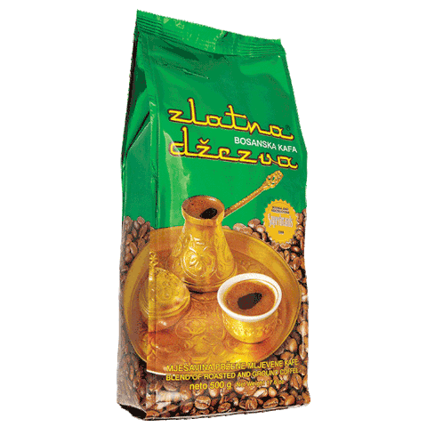 A perfect treat for coffee lovers! Vispak Zlatna Dzezva Coffee is a delight from the land of Bosnia. This tasty coffee is derived from fresh coffee beans and roasted at the exact temperature to derive the natural flavour from it. It has a bold and classic flavour. Start your morning with this aromatic coffee and make your day brighter than ever. Order today to experience the taste!