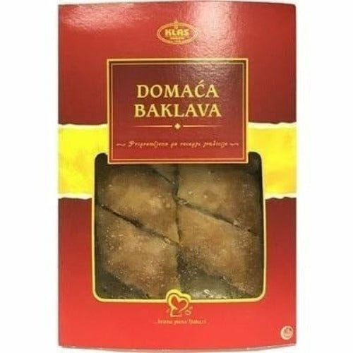 Klas Domaca Homemade Baklava 500GR- **NY, NJ, CT, MA Delivery ONLY**