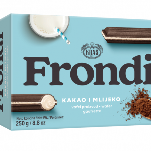 Kras Frondi Maxi Chocolate & Vanilla Wafer 250GR