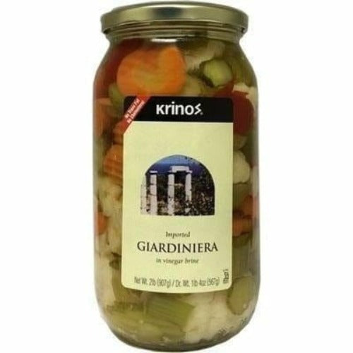 Krinos Giardiniera Salad 1LB