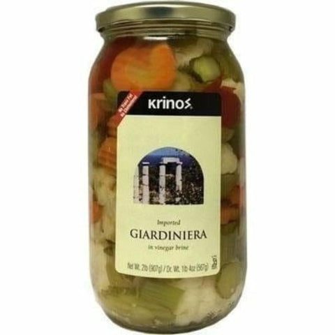 Krinos Giardiniera Salad 1LB - BalkanFresh