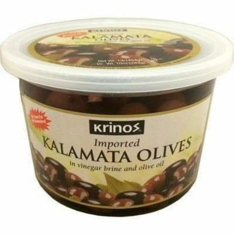 Make mouthwatering recipes with Krinos Kalamata Olives. These olives are the traditional delight from the land of Greece. Semi-firm, brownish grey olives are brined to enhance their tastes. You can use it in your recipes. Order Krinos Kalamata Olives to make tasty foods and impress your guests!