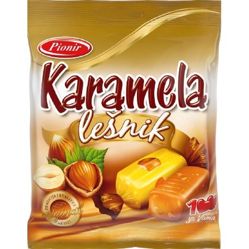 Pionir Toffee With Hazelnut (Karamela) 100GR