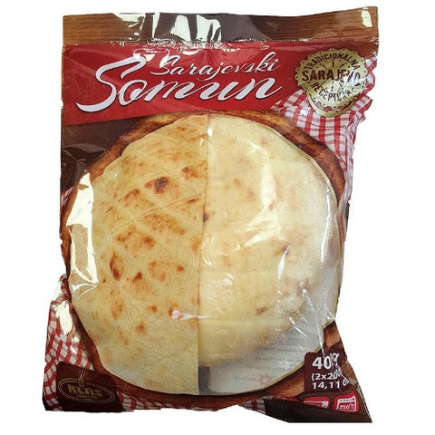 Make delicious sandwiches for yourself or your family with this soft flatbread. You can also have it with ajvar and cevapi to experience its traditional taste. You can also have it filling cheese and meat in it. Klas Sarajevski Bread is perfect for breakfast or lunch. Make pizza or panini with it and enjoy this yeast-raised bread. Order Klas Sarajevski Bread and enjoy different recipes.