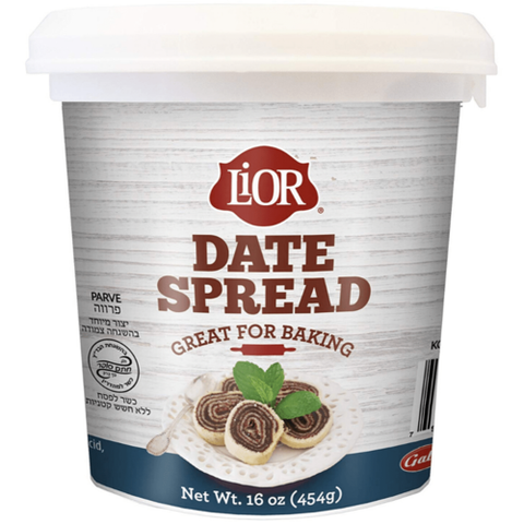 Prepare delicious sweet dishes with Lior Date Spread. It is a perfect ingredient that makes your desserts yummier. Make cakes, pies or pastries, Lior Date Spread will add flavours to the dishes. This sweet spread is made of dates, potassium sorbate, citric acid and sugar. A wonderful flavour enhancer, order today and enjoy with your family and friends.