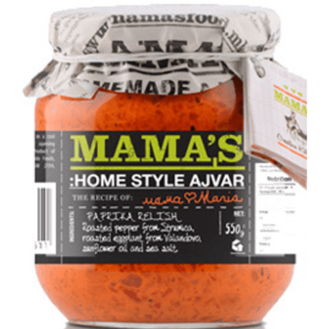 The wonderful MAMA's Mild Ajvar, is a delicious dish that hails from the land of Macedonia. It is made with fresh bell peppers and eggplants that are roasted and grilled to perfection. MAMA's Mild Ajvar spread is perfect for any meal, whether you're having it for lunch, as a dip, or as an easy on-the-go meal. You can even serve it as a main dish or a side one to complement your favorite meals. 