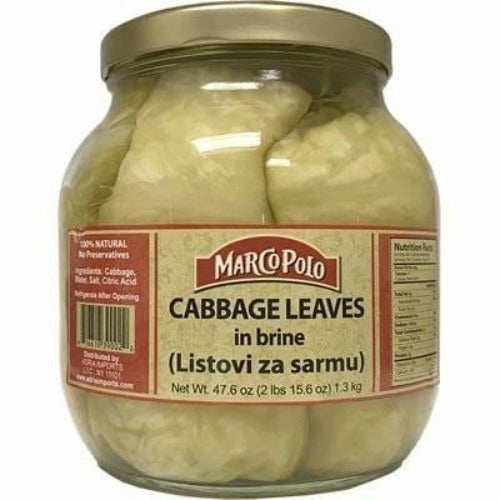 Marco Polo Homemade Cabbage Leaves 1500G- **NYC Delivery ONLY**