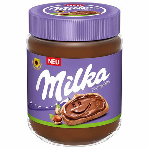 Make a delicious breakfast with this creamy chocolate with hazelnut flavour. You can spread it on crusty toast or make yummy sandwiches with this Milka Hazelnut Spread. It is also a perfect confectionary with wafers or crunchy biscuits. Explore this sumptuous chocolate cream’s taste with different kinds of dessert. Order Milka Hazelnut Spread today and enjoy the experience.