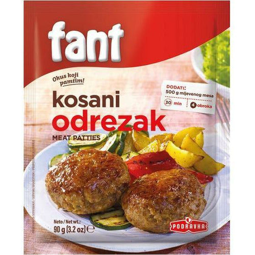 Podravka Fant Seasoning For Meat Patties (Kosani Odrezak) 90GR