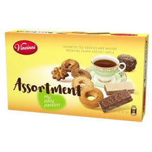 Craving for munchies? Try this crunchy delight whenever you feel hungry! A perfect companion with your evening coffee or relish your favourite drink with Vincinni Assortment Cookies and Wafers. A package of sweet treats contains soft ring-shaped cookies and chocolate-coated wafers. You can also put them as toppings on your dessert recipes. Order Vincinni Assortment Cookies and Wafers today and share the experience with your friends.