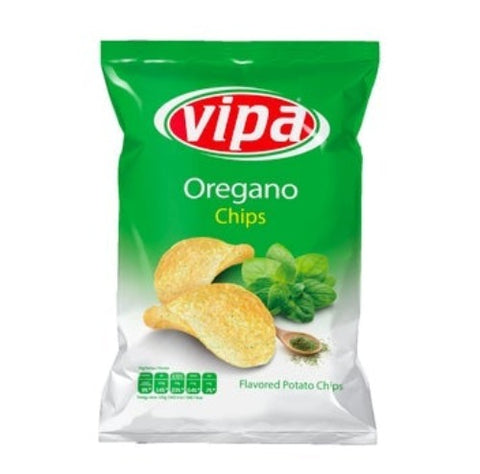 Treat yourself with these crunchy munchies whenever you feel hungry! Vipa Oregano Potato Chips are made of fresh potatoes and seasoned with oregano. A perfect snack for your evening delight. Try this once and you cannot resist ordering it again. These potato chips have a sweet and spicy flavour. Munch it with your favourite beverage. Order Vipa Oregano Potato Chips soon to experience the best quality chips!