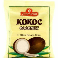 Surprise your guests with homemade cookies and coconut macaroons, made with Vitaminka Coconut Flakes. It is a necessary ingredient to prepare bar cookies and homemade candies. This coconut flour is made of premium quality ingredients. You can also prepare heartwarming desserts or sprinkle toasted coconut flakes on your favourite ice cream and enjoy the taste of it.