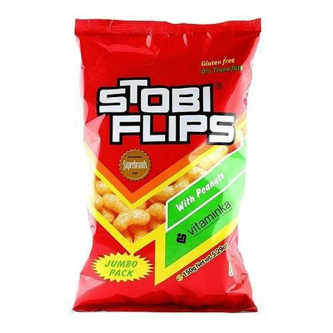 Looking for quick snacks? Order Vitaminka Stobi Flips and enjoy these delicious puff snacks alone or with your friends. These crunchy munchies are made of corn grits, sunflower oil, ground peanut and a special blend of spices. Munch it whenever you feel hungry. You can also surprise your kids by packing these flips in their lunchbox. Try this once and you will definitely fall in love with Vitaminka Stobi Flips.